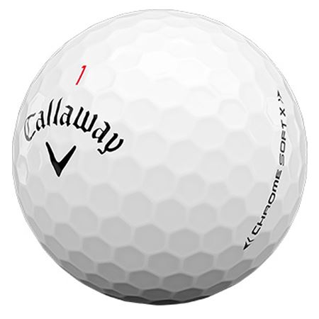 Golf Balls - Callaway Chrome Soft X Logo