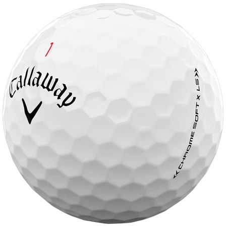 Golf Balls - Callaway Chrome Soft X LS