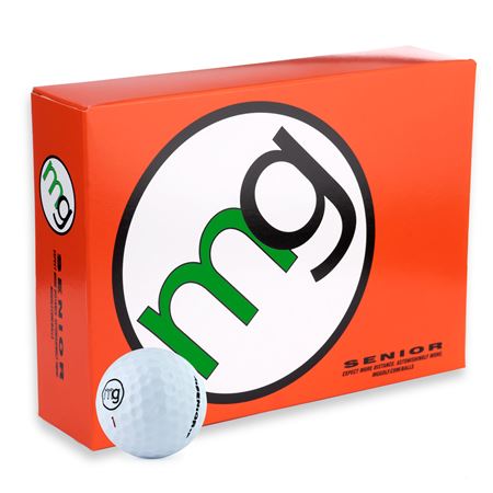 Golf Balls - MG Senior White Logo