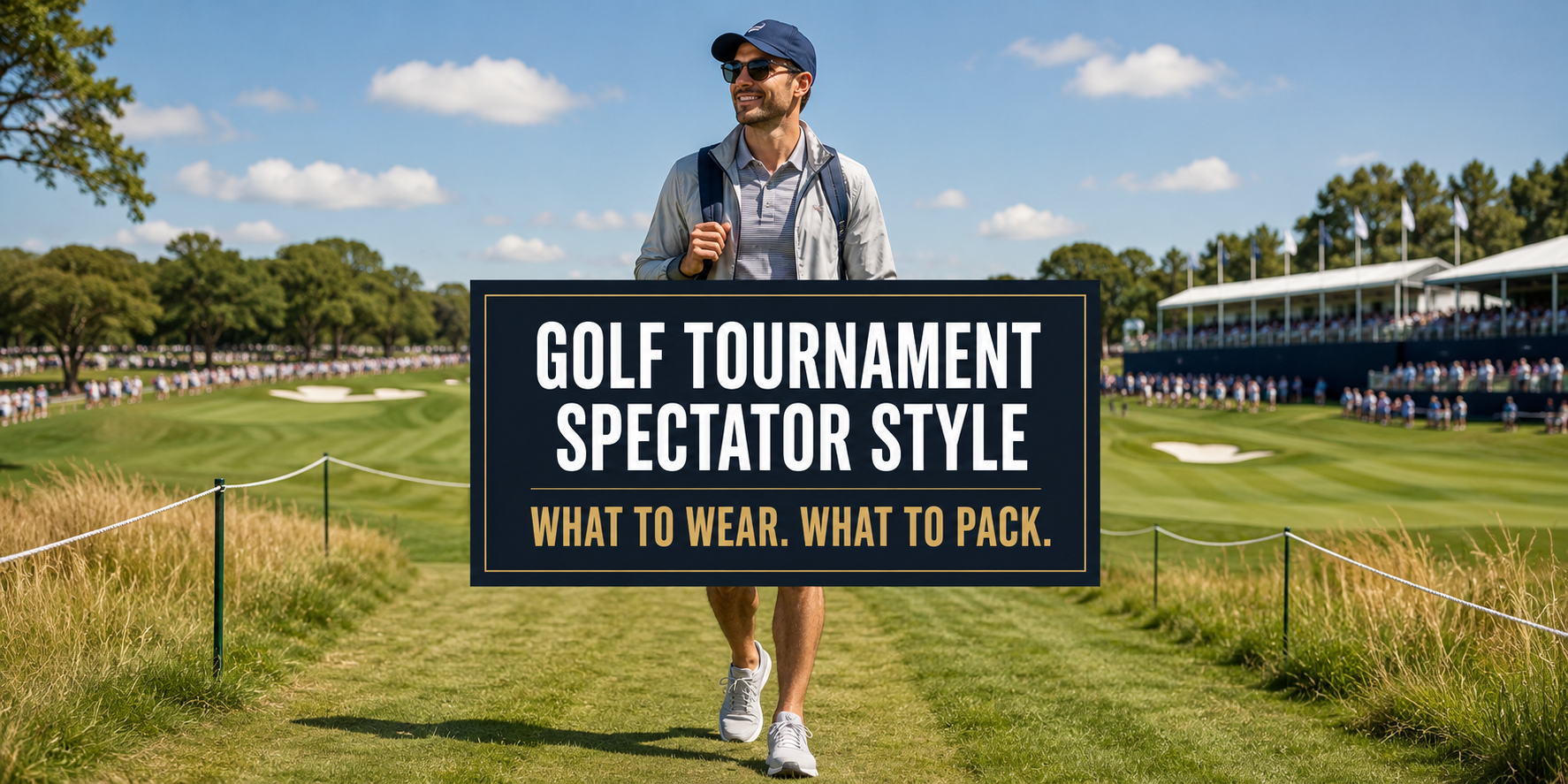 What to Wear to a Golf Tournament as a Spectator: Outfit, Shoes, Bag Rules and Weather Tips