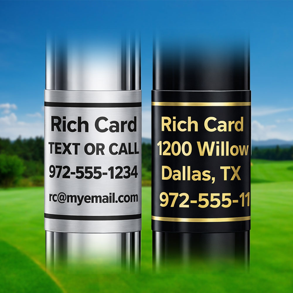 Golf ID Labels – MG Golf